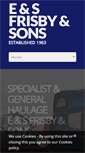 Mobile Screenshot of esfrisby.co.uk